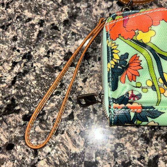 Sakroots Floral Crossbody Wristlet Bag - Multicolor New - Picture 12 of 15